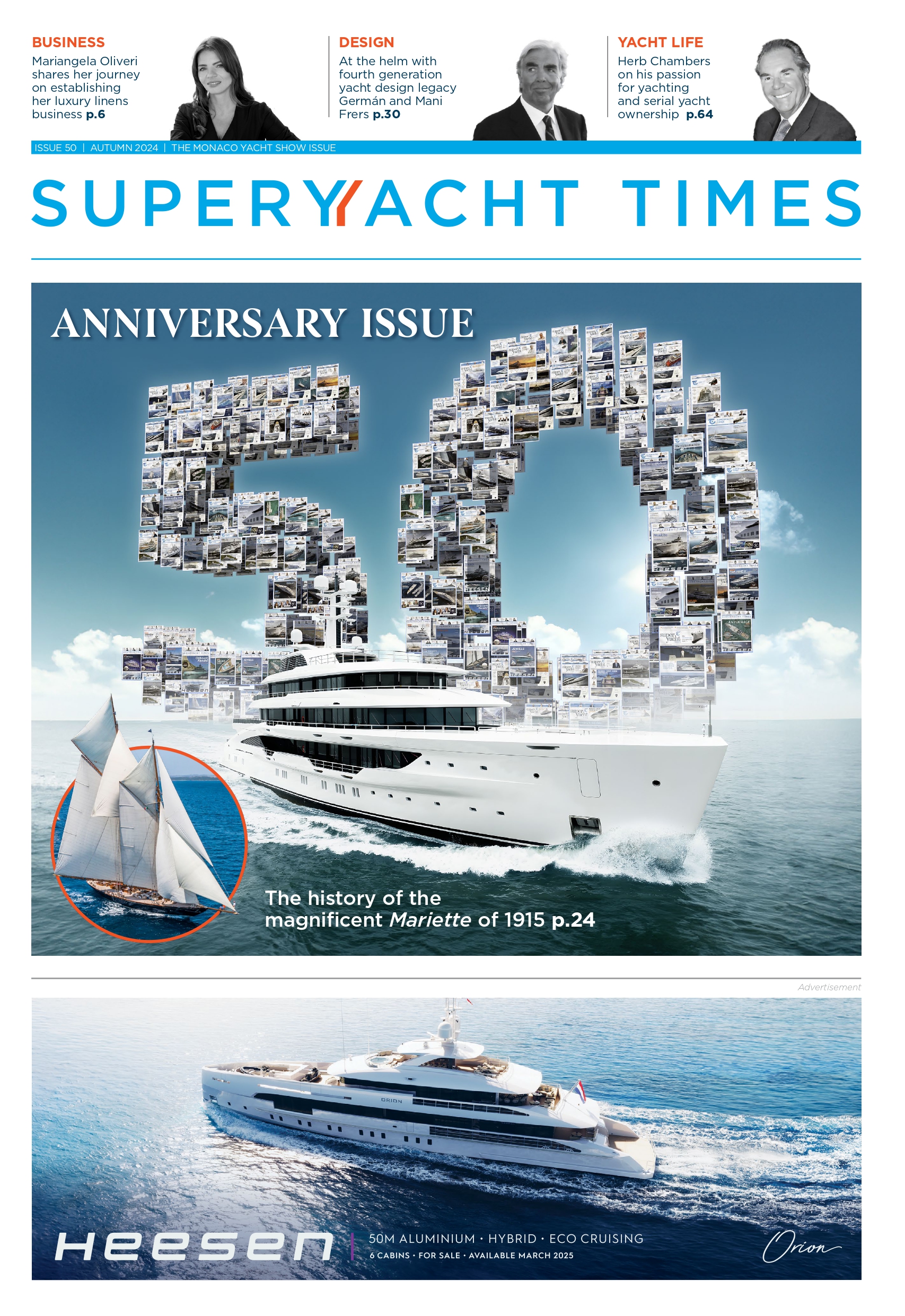 SuperYacht Times, Issue 50, Autumn 2024